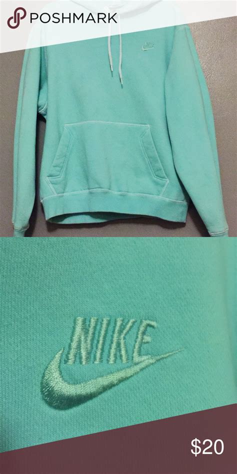 nike hoodie mintgrün damen|nike green pullover hoodie.